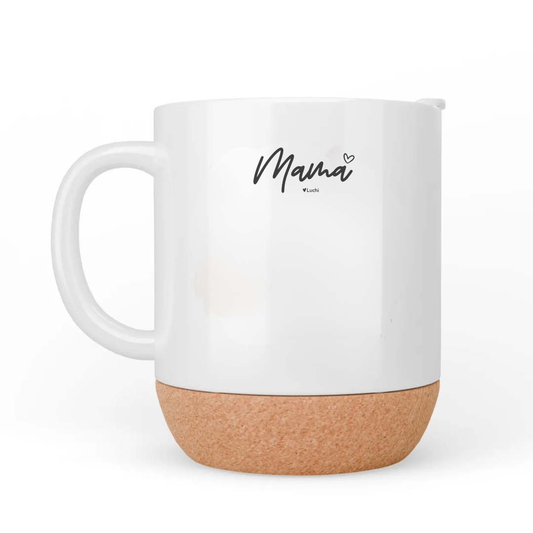 Taza Corcho Mama Corazon