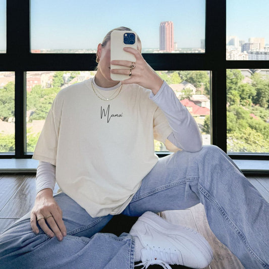 Playera Mama al cuadrado