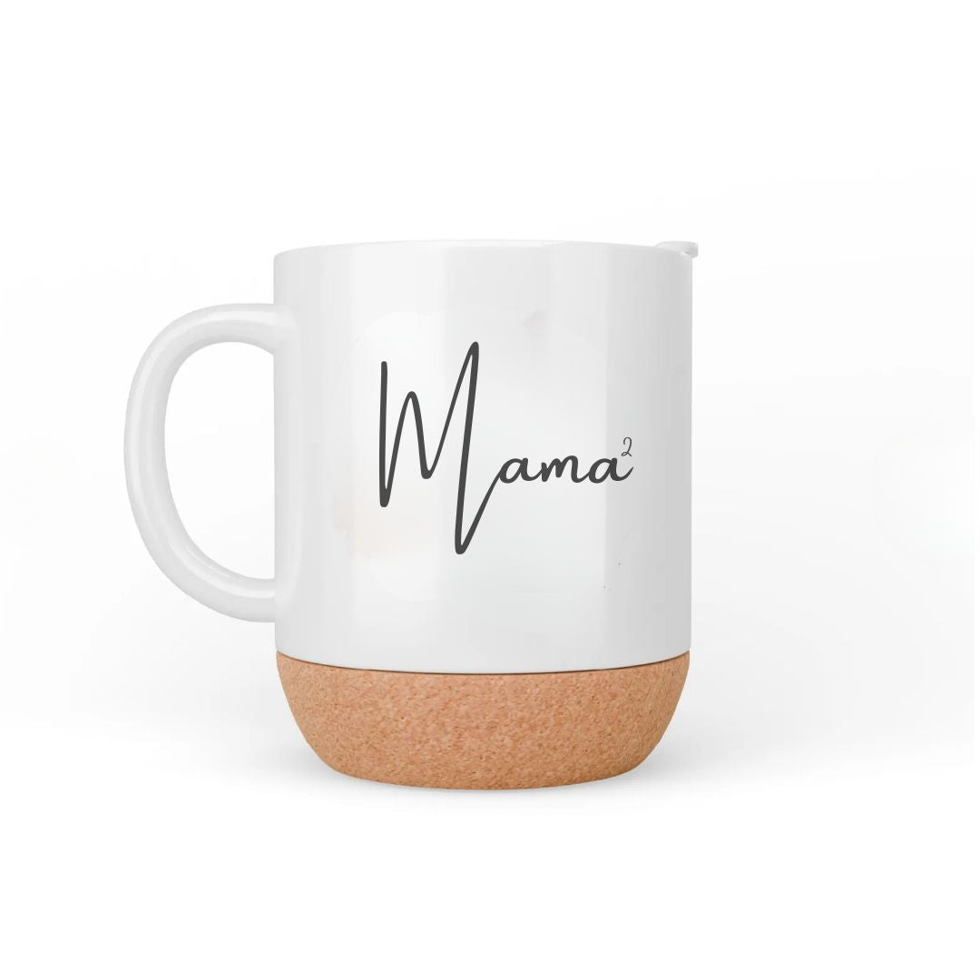 Taza Corcho Mama al cuadrado