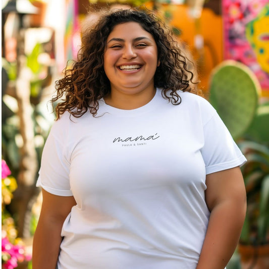 Playera Mama Nombres