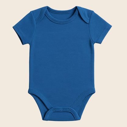 Body Bebe Tela Algodón Manga Corta