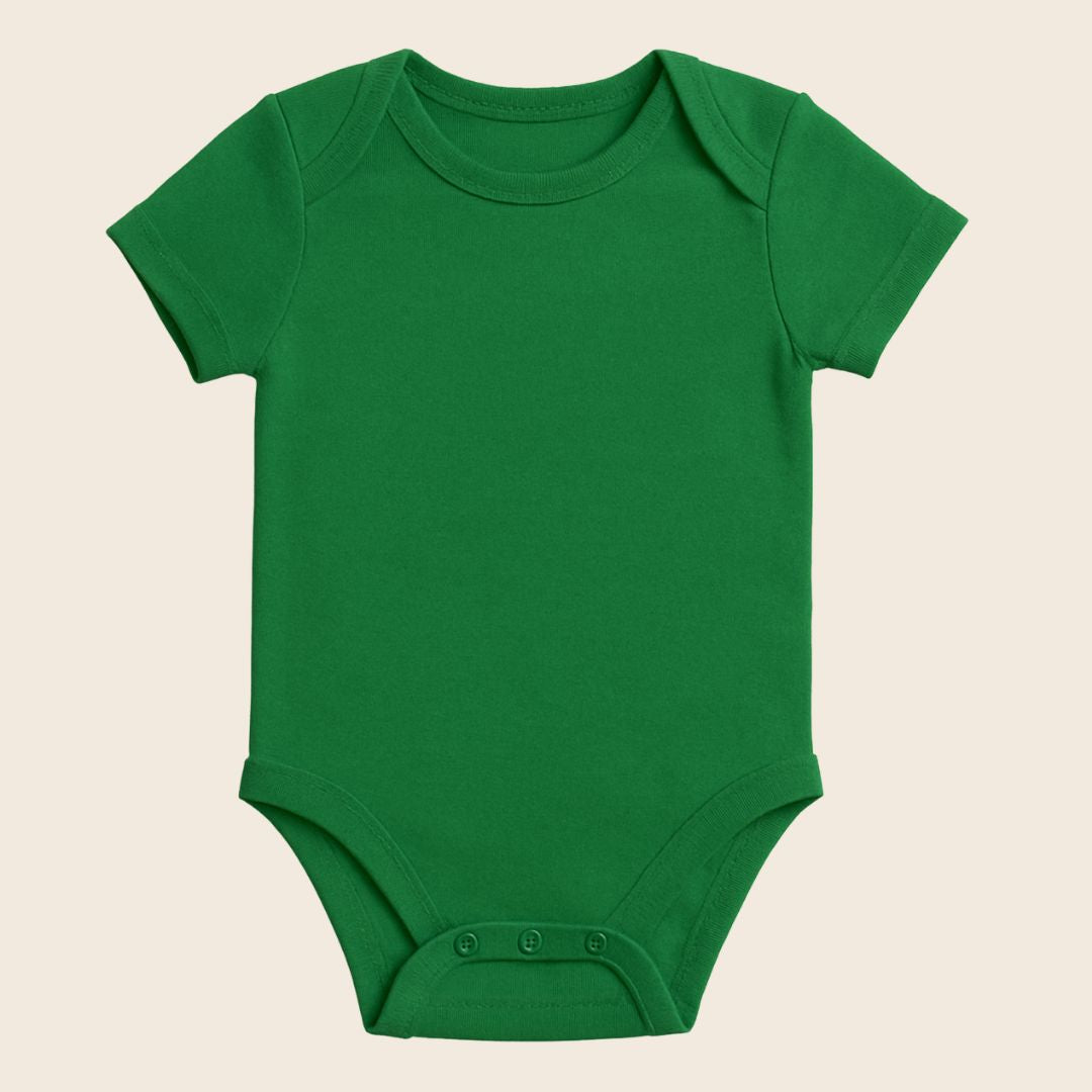 Body Bebe Tela Algodón Manga Corta