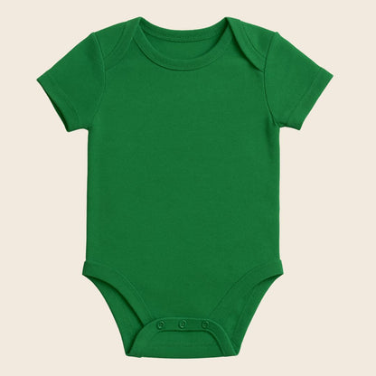 Body Bebe Tela Algodón Manga Corta