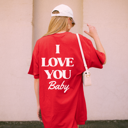 Playera I Love you Baby
