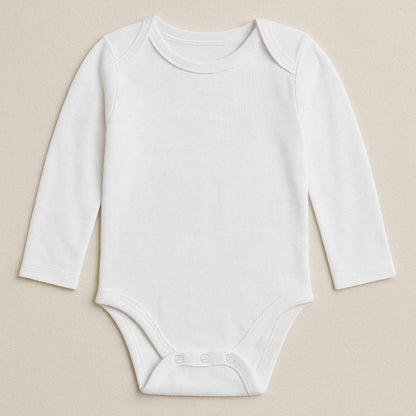 Body Bebe Tela Algodón Manga Larga