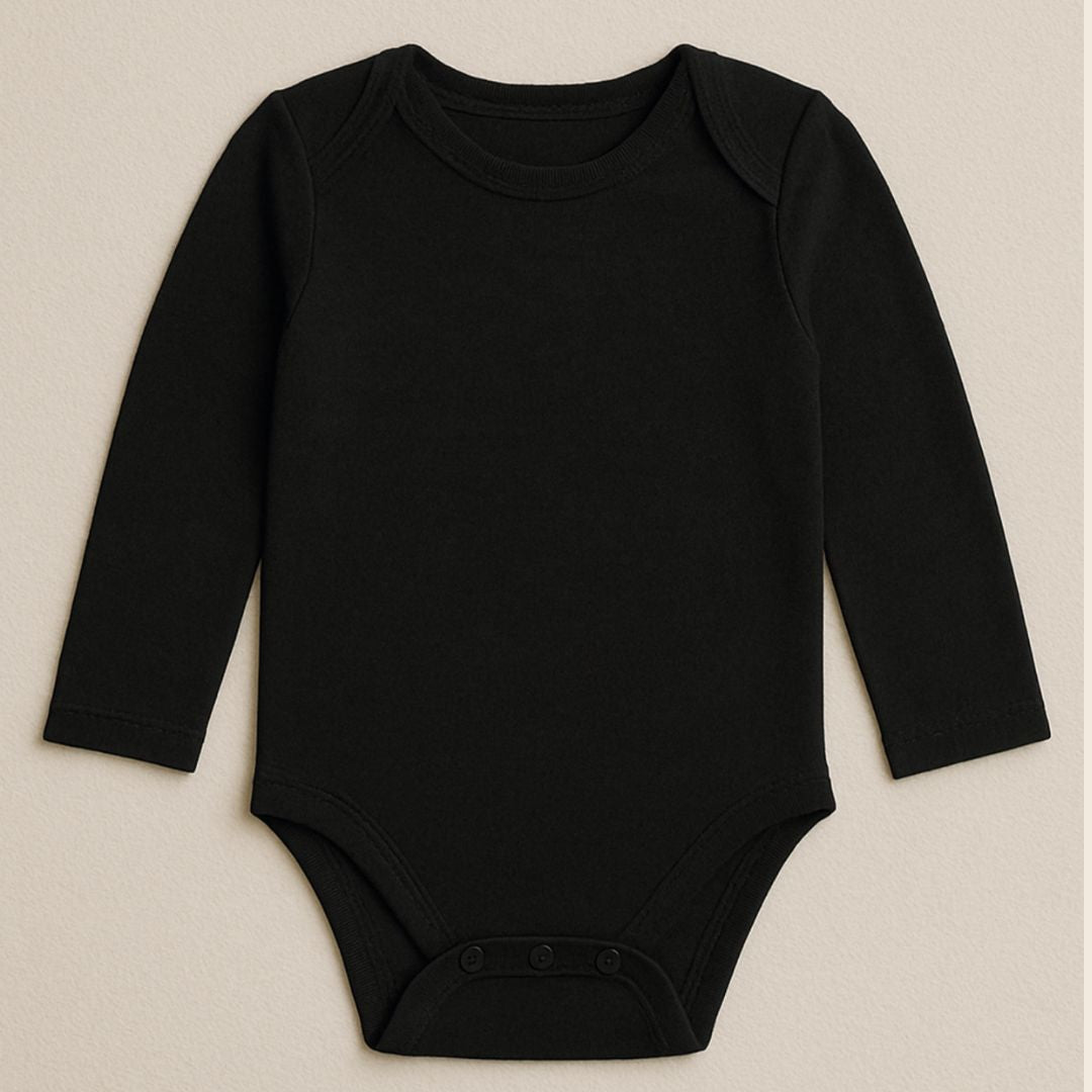 Body Bebe Tela Algodón Manga Larga