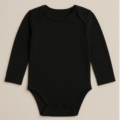 Body Bebe Tela Algodón Manga Larga