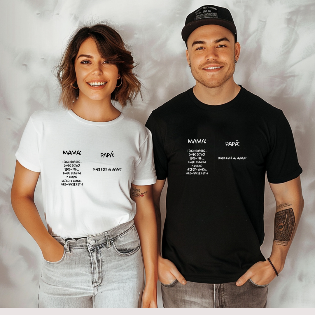 Playera ¿Dónde está mamá?