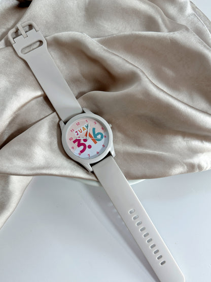 Reloj Pastel Juan 3:16