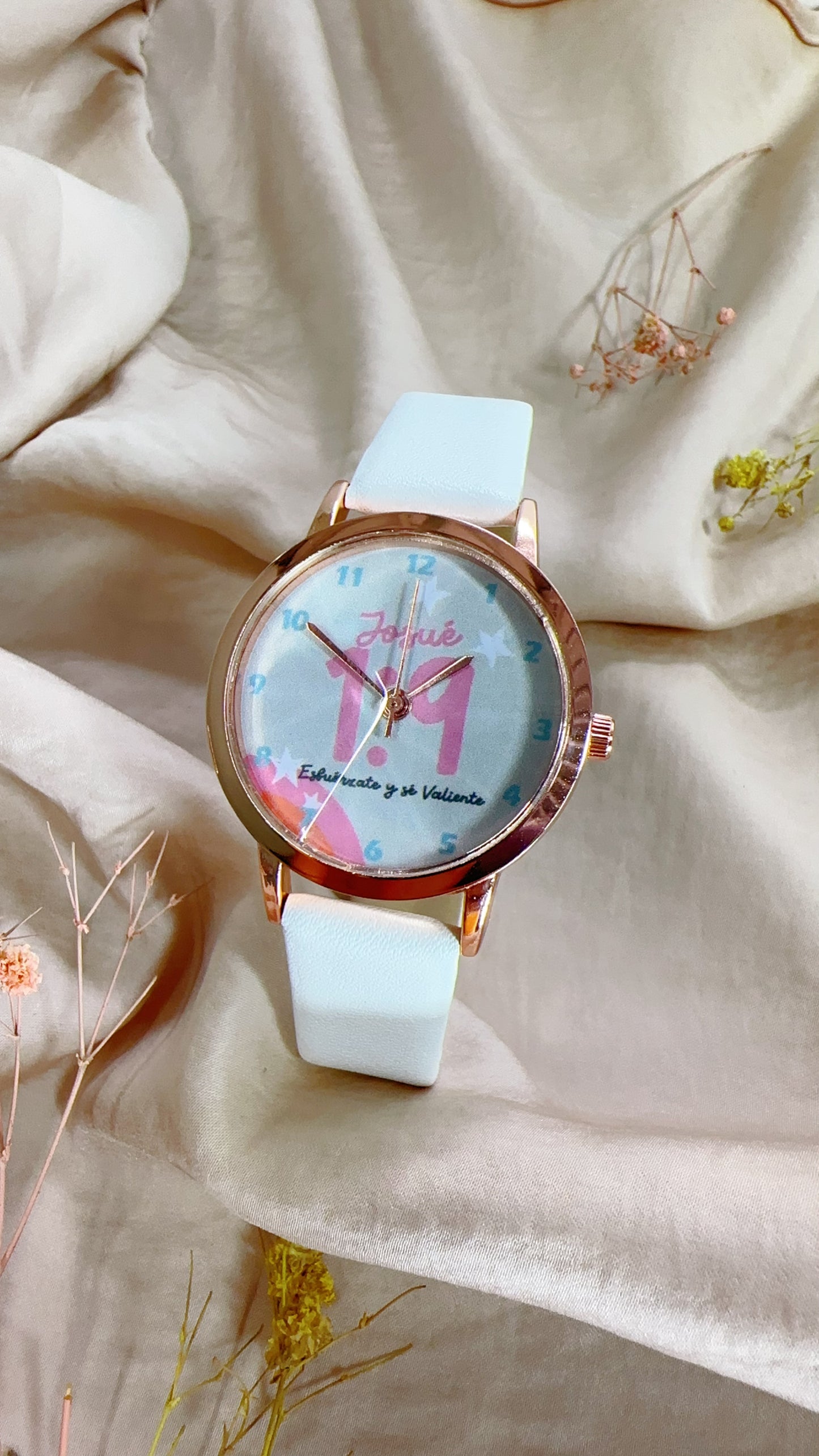 Reloj Blanco Josue 1:9