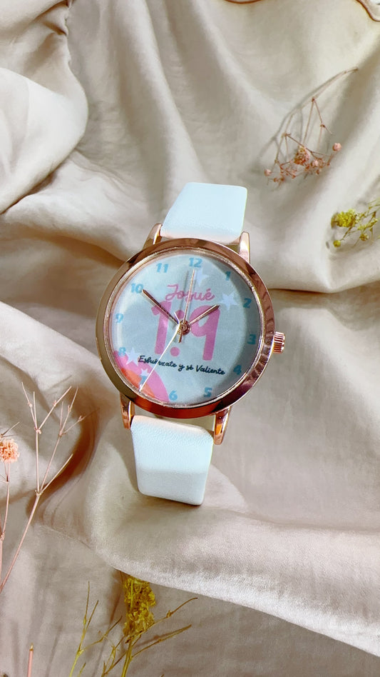 Reloj Blanco Josue 1:9