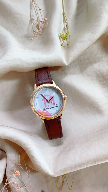 Reloj Cuero delgadito Josue 1:9