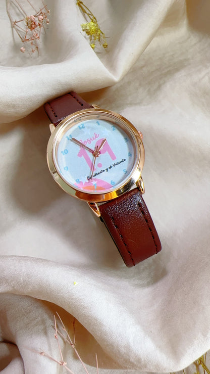 Reloj Cuero delgadito Josue 1:9