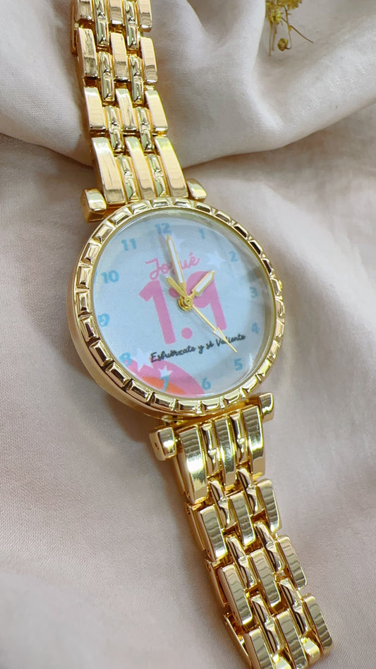 Reloj Dorado Josue 1:9