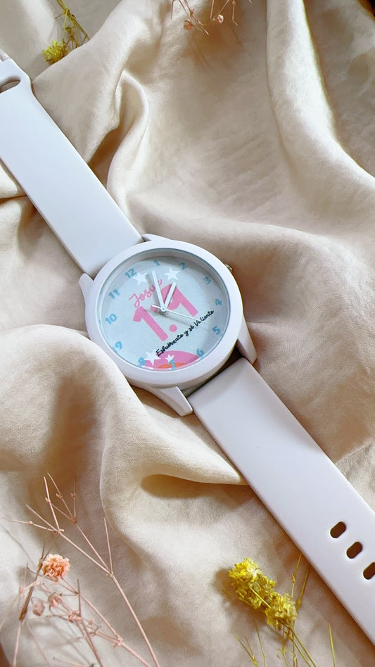 Reloj Pastel Josue 1:9