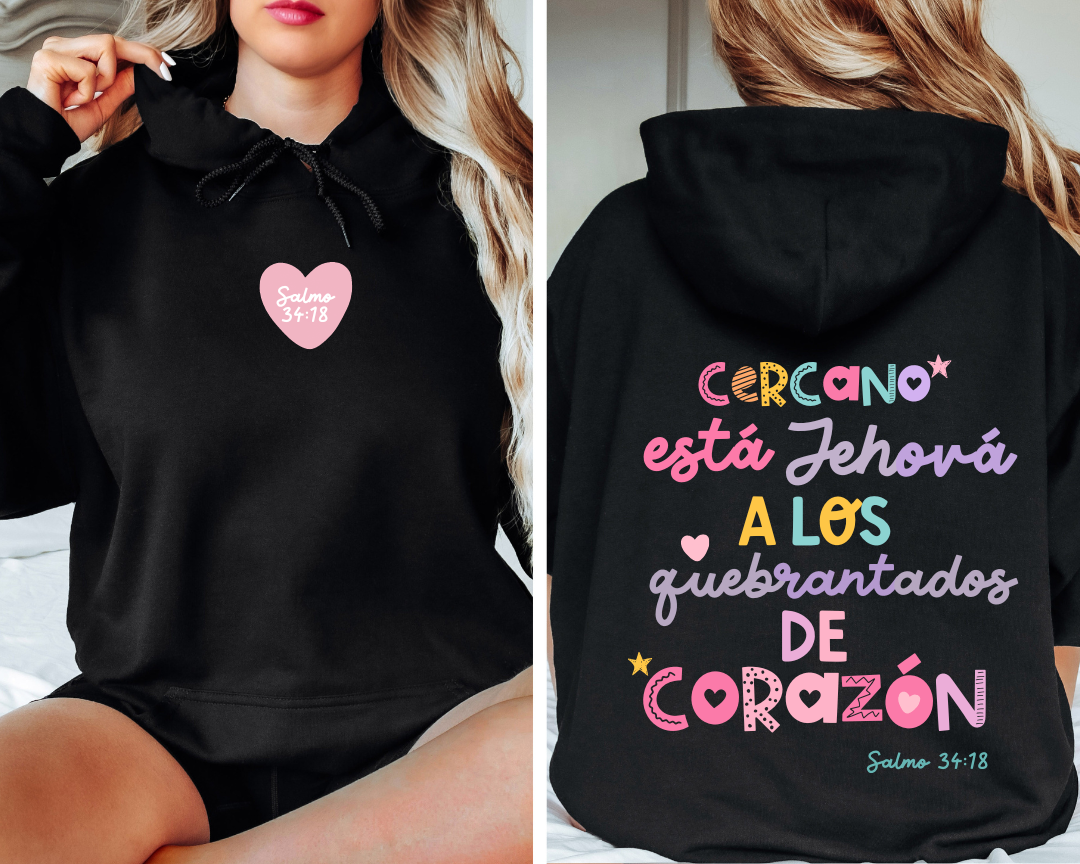 Sudadero Salmo 34:18